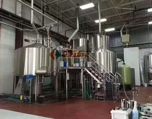 Large Scale Industrial Beer Brewing Equipment 3000l 5000l Adjustable Voltage thumbnail-2
