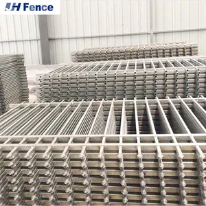 Galvanized Steel Hercules Pressed Spear Top Sustainable White Metal Fences Panels Iron Security Fencing Pool Garden Yard Fence thumbnail-6
