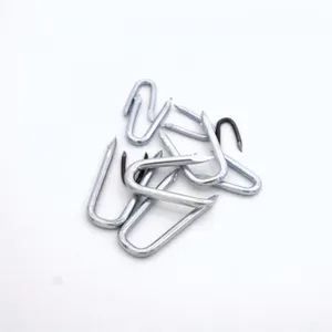 China Manufactured U Shaped Nails 50mmx5mm Dia With Standard Compliant Coating thumbnail-5