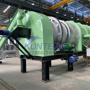 No-Smoke Continuous Wood Chip and Coconut Shell Carbonization Furnace Charcoal Making Machine EPC thumbnail-5