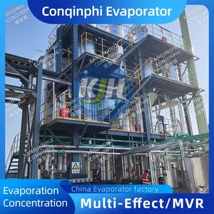 Compact Skid-Mounted Evaporator 100L/h Capacity 316L Stainless Steel for Chemical Processing thumbnail-4