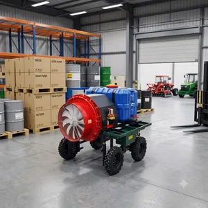 600L Remote Control Agricultural Crop Sprayer With Wind Assisted Atomization System for Orchard Pest Control thumbnail-3