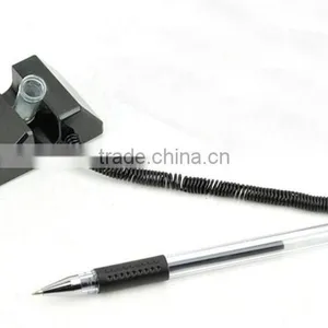 Desktop Black Gel Pen With Telephone String thumbnail-4