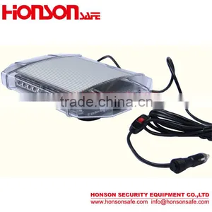 High Bright LED Emergency Warning Mini Lightbar For Vehicle Car HSM432B thumbnail-1