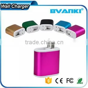 Mobile Phone Accessories Manufacturer Foldable Dual 2 Port Usb Charger, Portable Low Price China Wall Usb Charger With IC Chip thumbnail-1