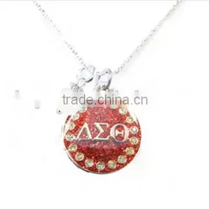 Newnest Delta Sigma Theta DST Sorority Necklace Pendant thumbnail-1