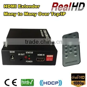Over TCP/IP 120M HD MI Extender Many To Many thumbnail-2