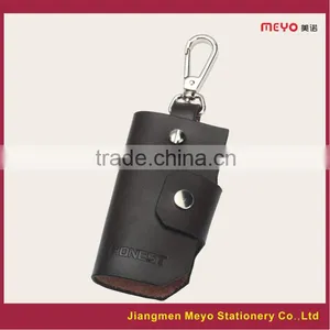 2015 Popular Commercial Promotional Customized Made Genuine Leather Key Wallet thumbnail-4