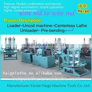 Process Machine Line Professional Manufacturer Combination of Bar Peeling and Straighteing Machine Unit thumbnail-2
