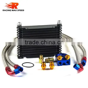 Wholesale Universal Racing Car Trust Row 13 Diesel Engine Oil Cooler thumbnail-1