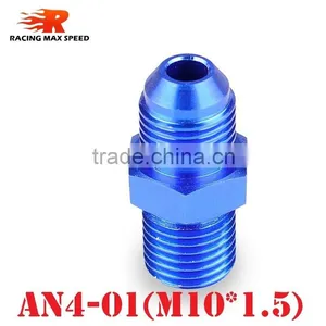 AN4-M10x1.5 Male Aluminium Hose Fitting Adatper thumbnail-1