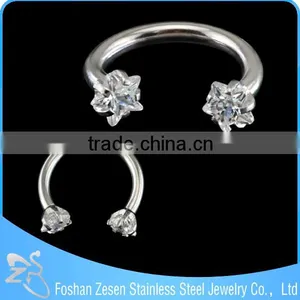 Color Round Shape Body Jewelry Designs Of Nose Rings thumbnail-5