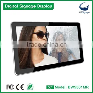 55" LCD Display, Digital LCD Totem, Digital Signage LCD AD Player BW5501MR for Mass Production OEM ODM thumbnail-2