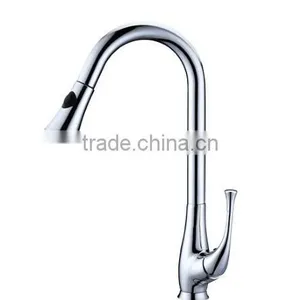 Sink Mixer Tap Chrome Plated Pull Out Kitchen Faucet thumbnail-6