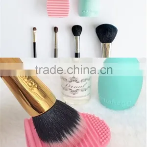 Brushegg Silicone Brush Cleaning Egg Brush Cleaning Egg Cosmetic Brush Cleanser Mack up Makeup Brush Cleaner Clean Tools thumbnail-6