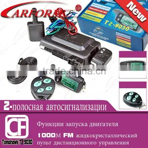 Russian Version Tomahawk TZ9030 LCD Remote Two Way Car Alarm Security System thumbnail-1