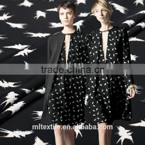 100% Silk Crepe De Chine Woven Beautiful Digital Printing Fabric thumbnail-5