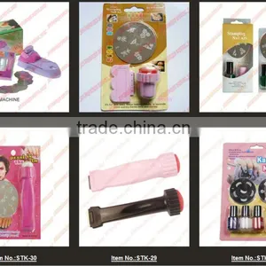 2014 !!! Salon Nail Art Express Decals Stamp Stamping Polish Design Kit Set Decoration[200413 ] thumbnail-1