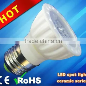 E27 3W Best Selling LED Spotlight,ceramics Light With 2 Year Warranty thumbnail-1