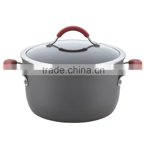 Pretty Hot Aluminum Non-stick / Ceramic Soup & Stock Pots for Sale thumbnail-3