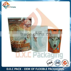 Pet Products Dog Dreat Packaging Bags With Resealable Zipper thumbnail-5