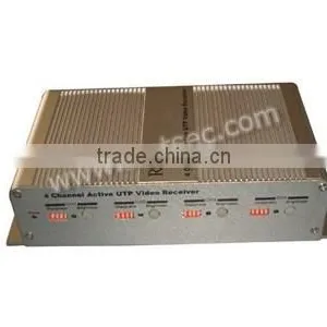 4 ch Active Balun RJ45 and Terminal Block Distance:1800M Power: 12VDC Video Transmission via UTP CAT5(SU-2804R) thumbnail-2