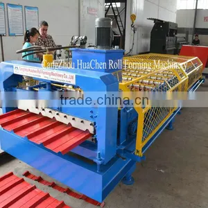 HOT SELL! Color Steel Metal Tile Forming Machine for Wall Tile Making thumbnail-1