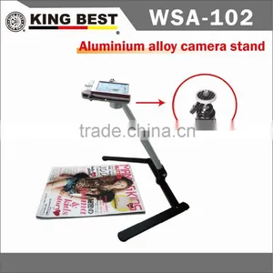 KINGBEST Foldable Photo Stand / Aluminium Alloy Camera Stand / Copy Stand / Photography Bracket / Camera Bracket /Remake Tripod thumbnail-1