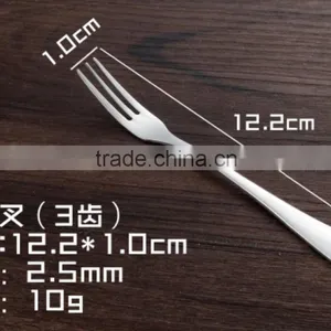 Stainless Steel 430 Fruit Fork With Plain Handle and Low Price thumbnail-2