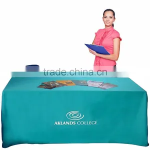 Custom Exhibition Printed TableCloth Printing, Printed Advertising Tablecloth Quality Choice thumbnail-1
