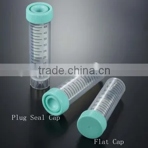 15ml/50ml Conical Centrifuge Tubes Plug Seal Cap With Printed/Mold Graduations thumbnail-1