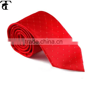 Fashion Printing Design Weddiing Tie Red Party Necktie for Mens thumbnail-1