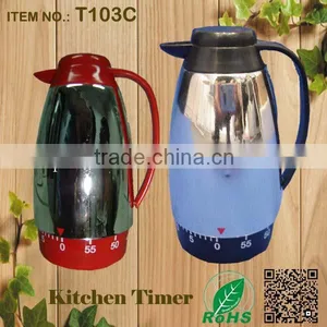 Made in China Kitchen Mechanical Stainless Steel Teapot Timer thumbnail-1