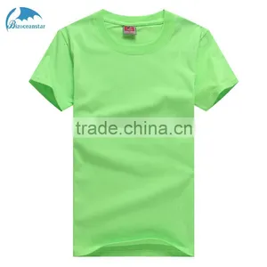 Plain T-shirt Blank T-shirt High Quality 100%cotton Cheap Fashion Round Neck T-shirt thumbnail-1