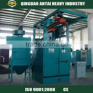 Double Hook Shot/sand Blast Cleaning Machine thumbnail-1