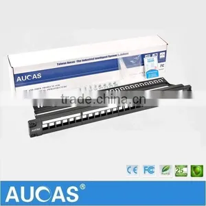 High Quality 1u 19 Inch Rack Blank Patch Panels 24 Port thumbnail-6