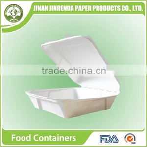Disposable Tableware 8 Inch Lunch Clamshell Food Container. thumbnail-2