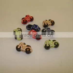 Ceramic Beads - Motorcycles thumbnail-1
