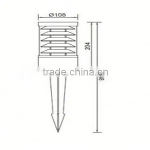 Outdoor Spike Spot Lights 7W IP65 Led Garden Light thumbnail-4