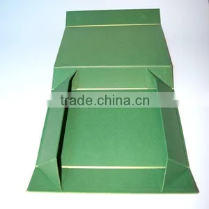 High End Blue Folding Board Cardboard Storage Box With Magnets thumbnail-5
