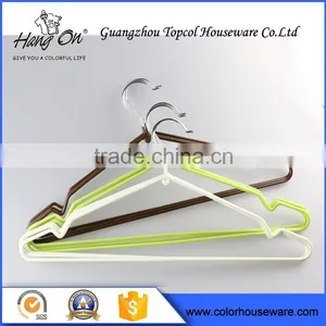 China Factory Hot Sale Cheap Anti-Theft Hotal Anti-Rust Metal Hanger thumbnail-1