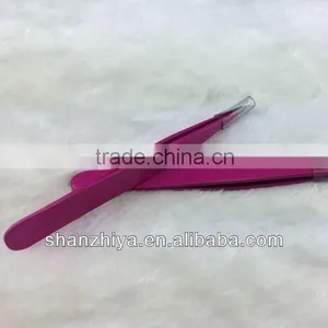 Professional Beauty Pink Eyebrow Tweezer thumbnail-1