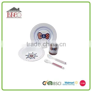 Lovely Fine Children Dinner Set, Melamine Dinner Set Brands, New Design Unbreakable Melamine 5pcs Children Dinner Set thumbnail-4