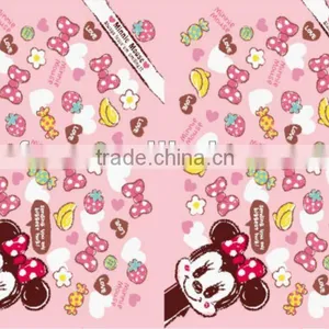 Super Soft Minnie Mouse Print Coral Fleece Fabric thumbnail-1