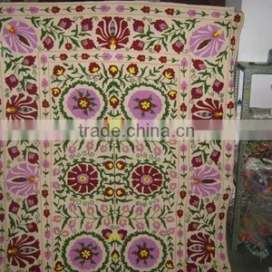 Wholesale Lots Of~Antique Uzbek Suzani Embriodery Home Decorative Throws~At Highly Discounted Prices thumbnail-5