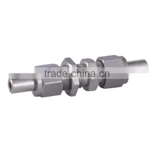 Bulkhead Union, Straight Union, Compression Fitting thumbnail-1