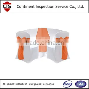 Wedding Chair Seat Covers,table Cover,inspection Services,final Random Inspection,full Inspection,container Loading Check thumbnail-1