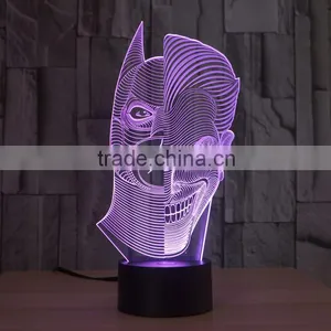 Double-faced Shape Led Night Light Lamp 3d Acrylic Illusion Table Touch Night Light for Children Kids Baby Led Lamp thumbnail-5