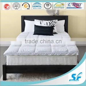 Home Hospital Hotel Use Microfiber Down Mattress Topper thumbnail-3