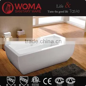 Q164 New Design Acrylic Walk in Tub Shower Combo/ Cheap Freestanding Tub, thumbnail-1